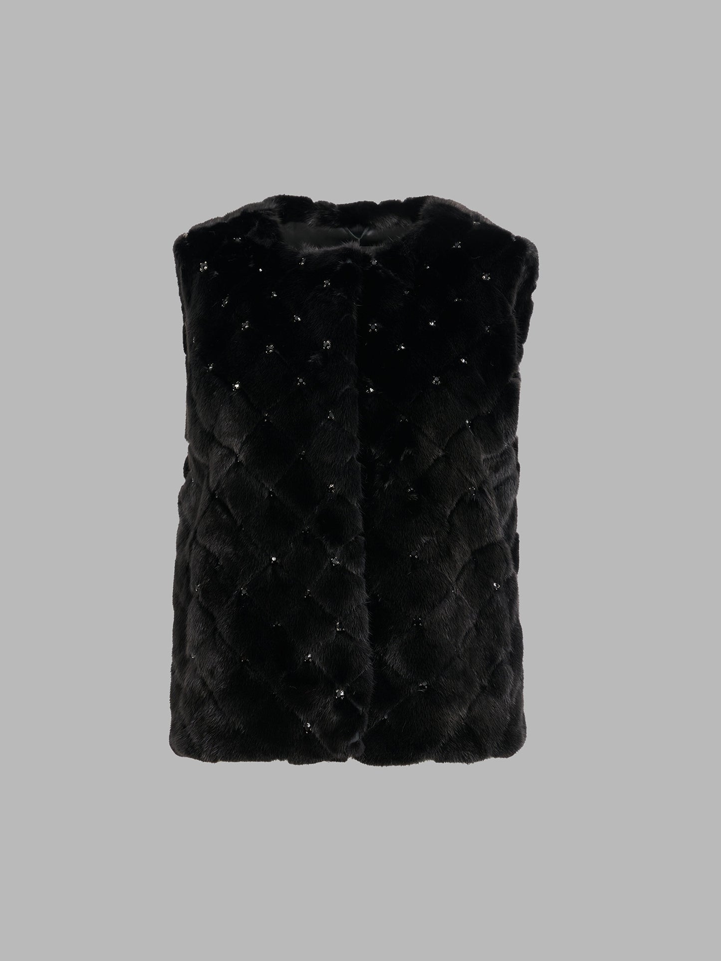 貂毛背心