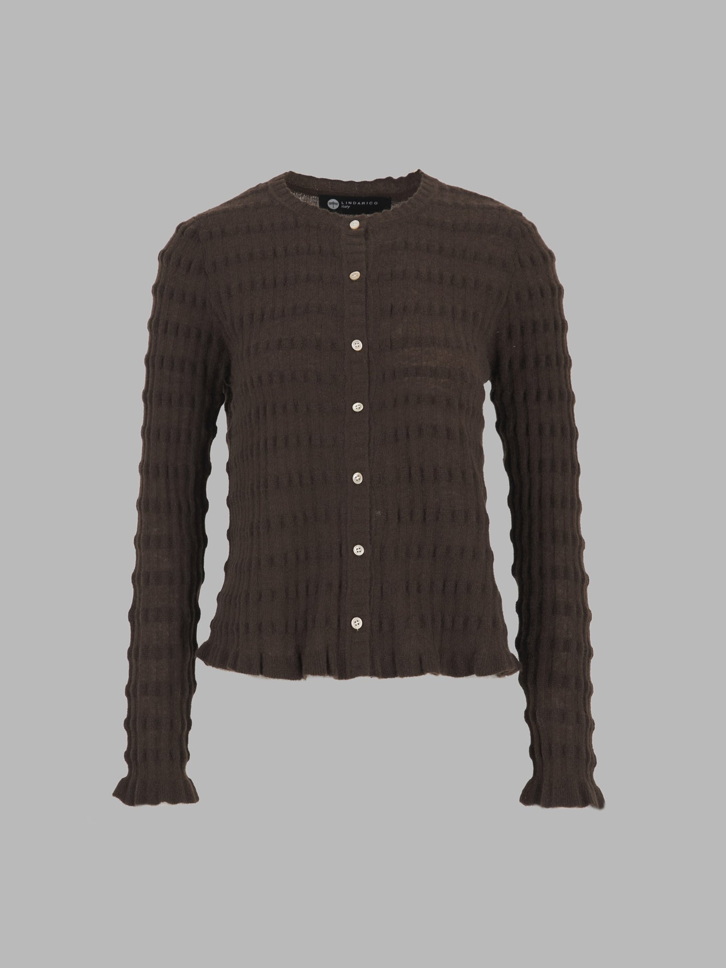 純羊絨針織外套