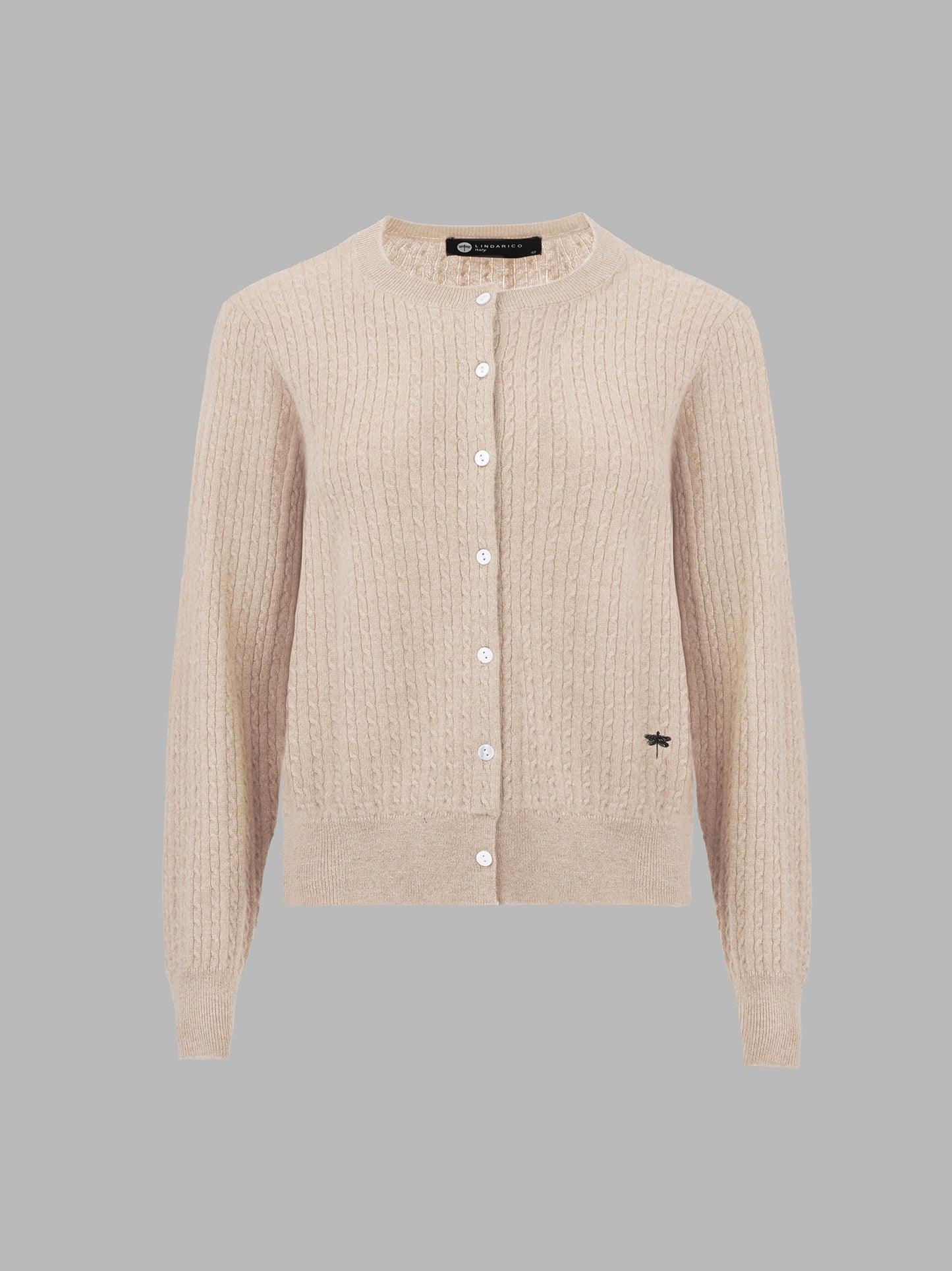 純羊絨針織外套