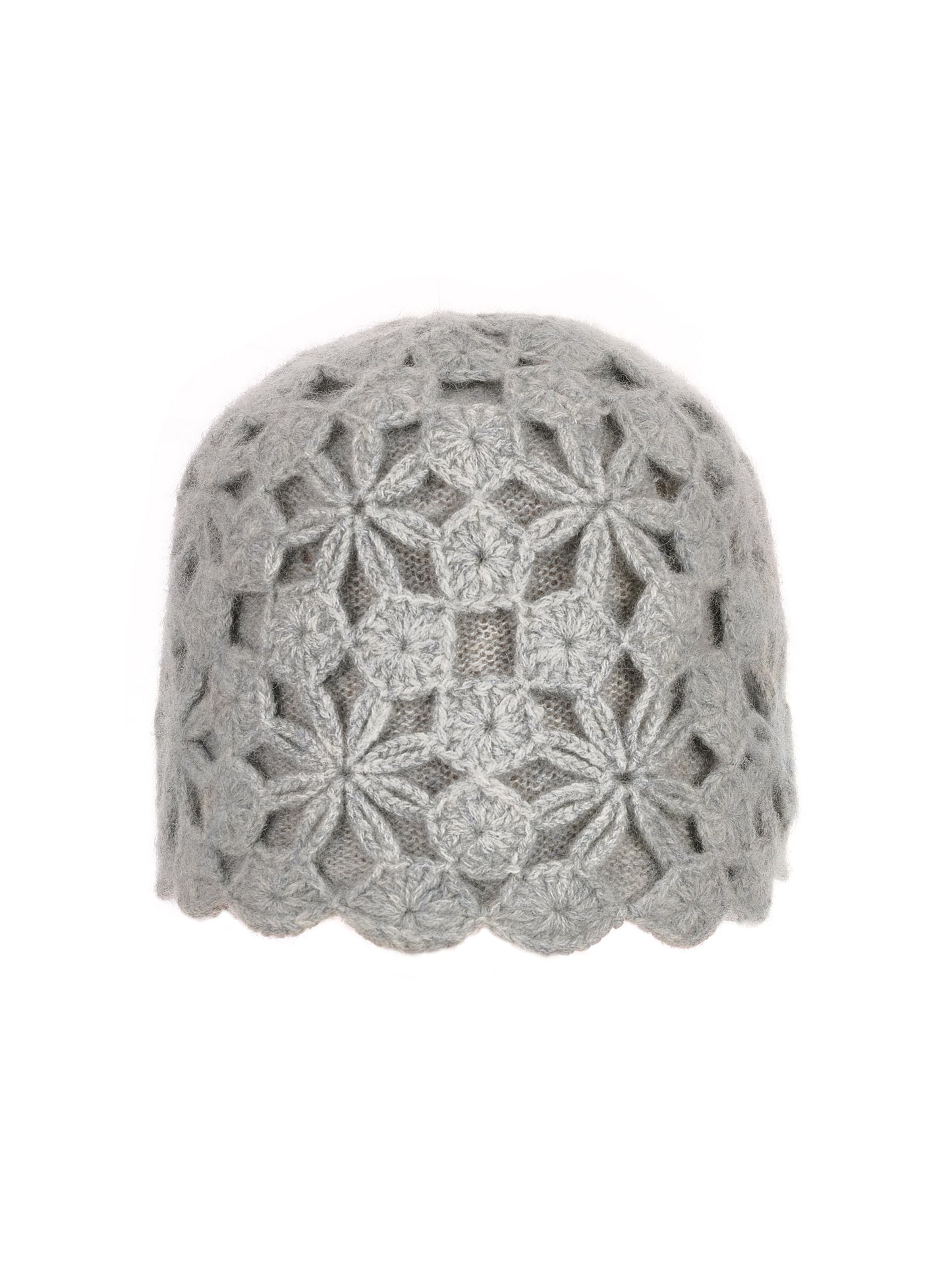 純羊絨針織帽