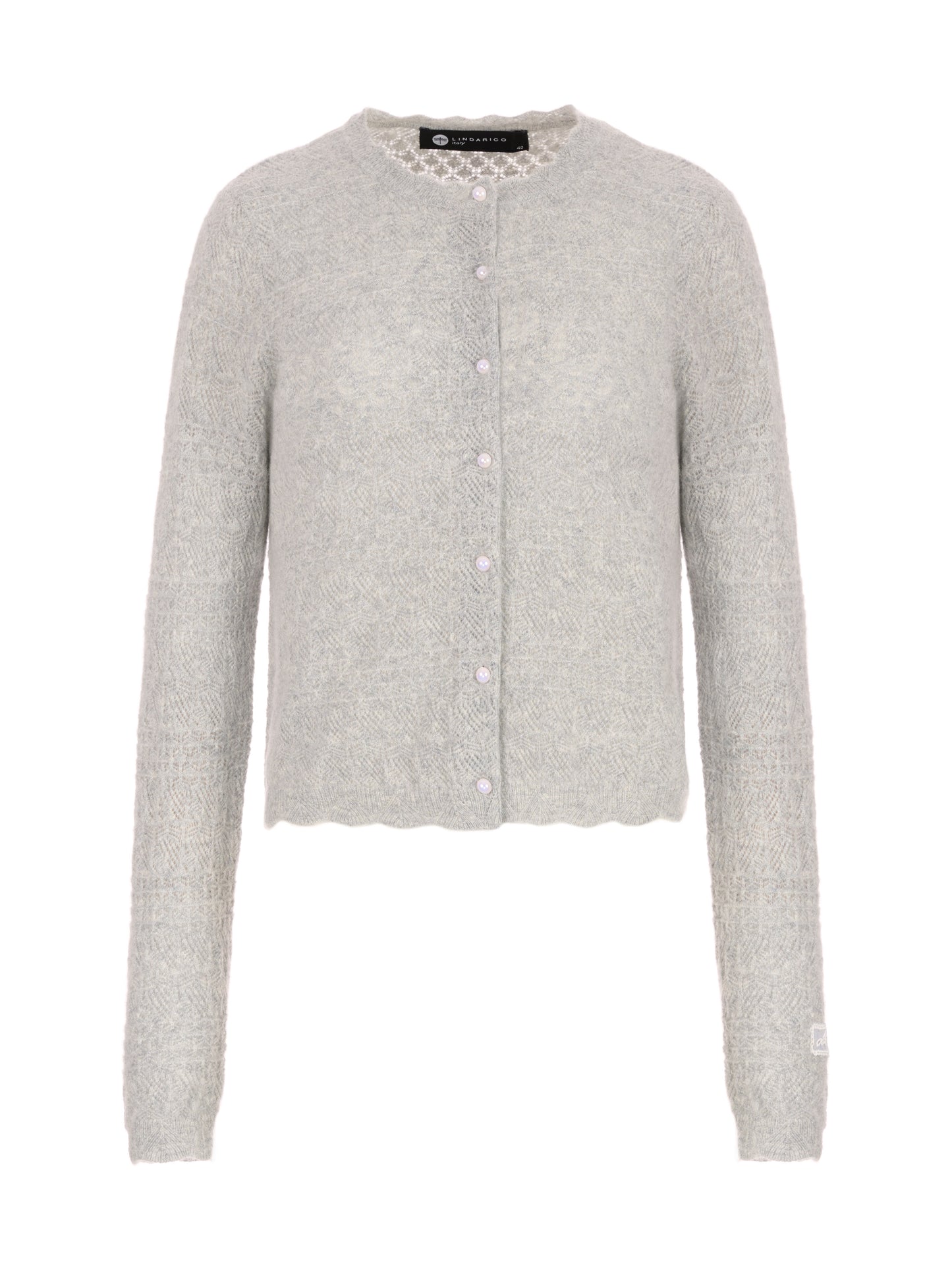 純羊絨針織外套