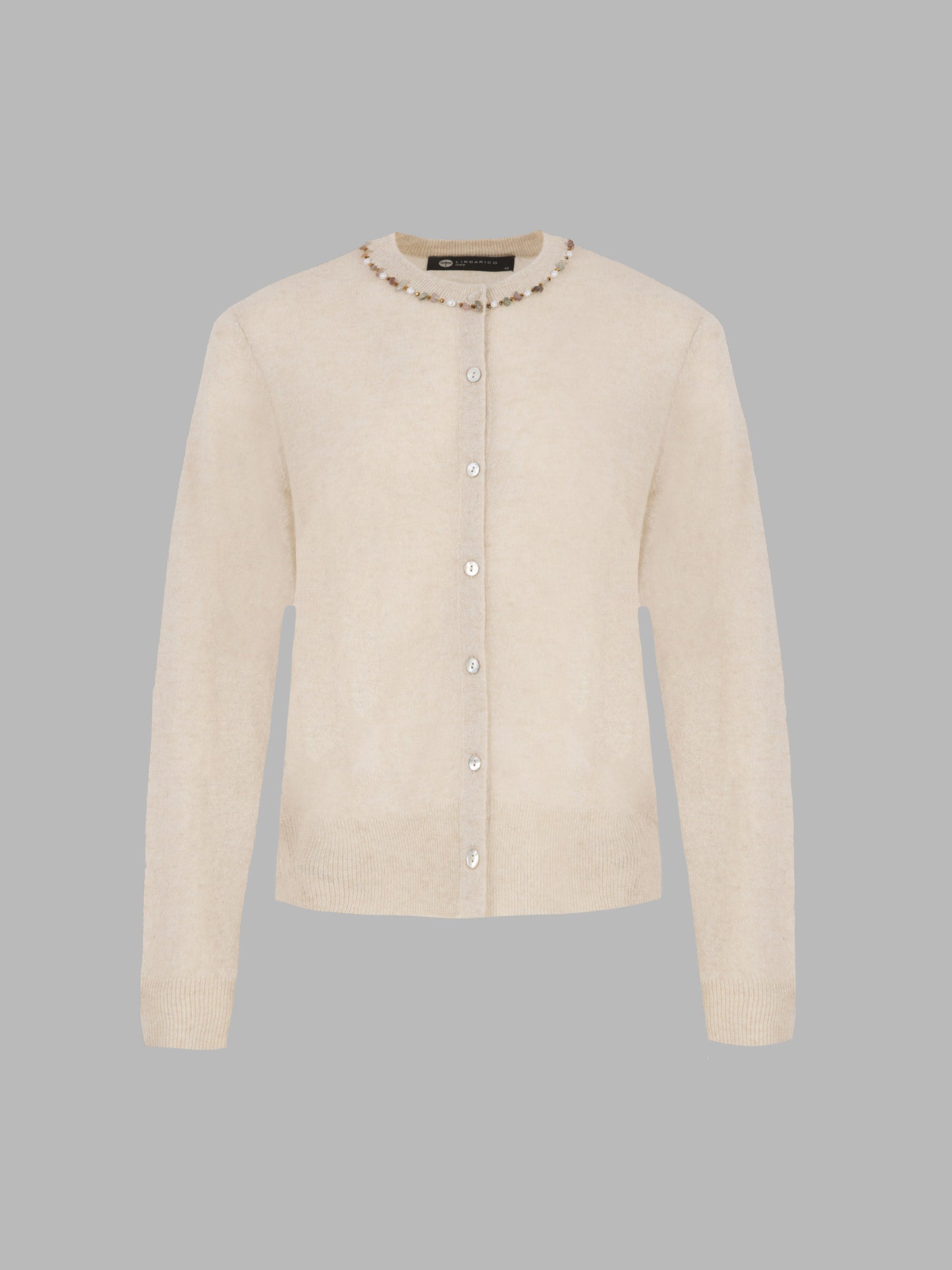 純羊絨針織外套