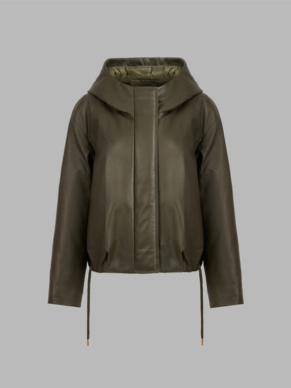 小羊皮鵝絨外套