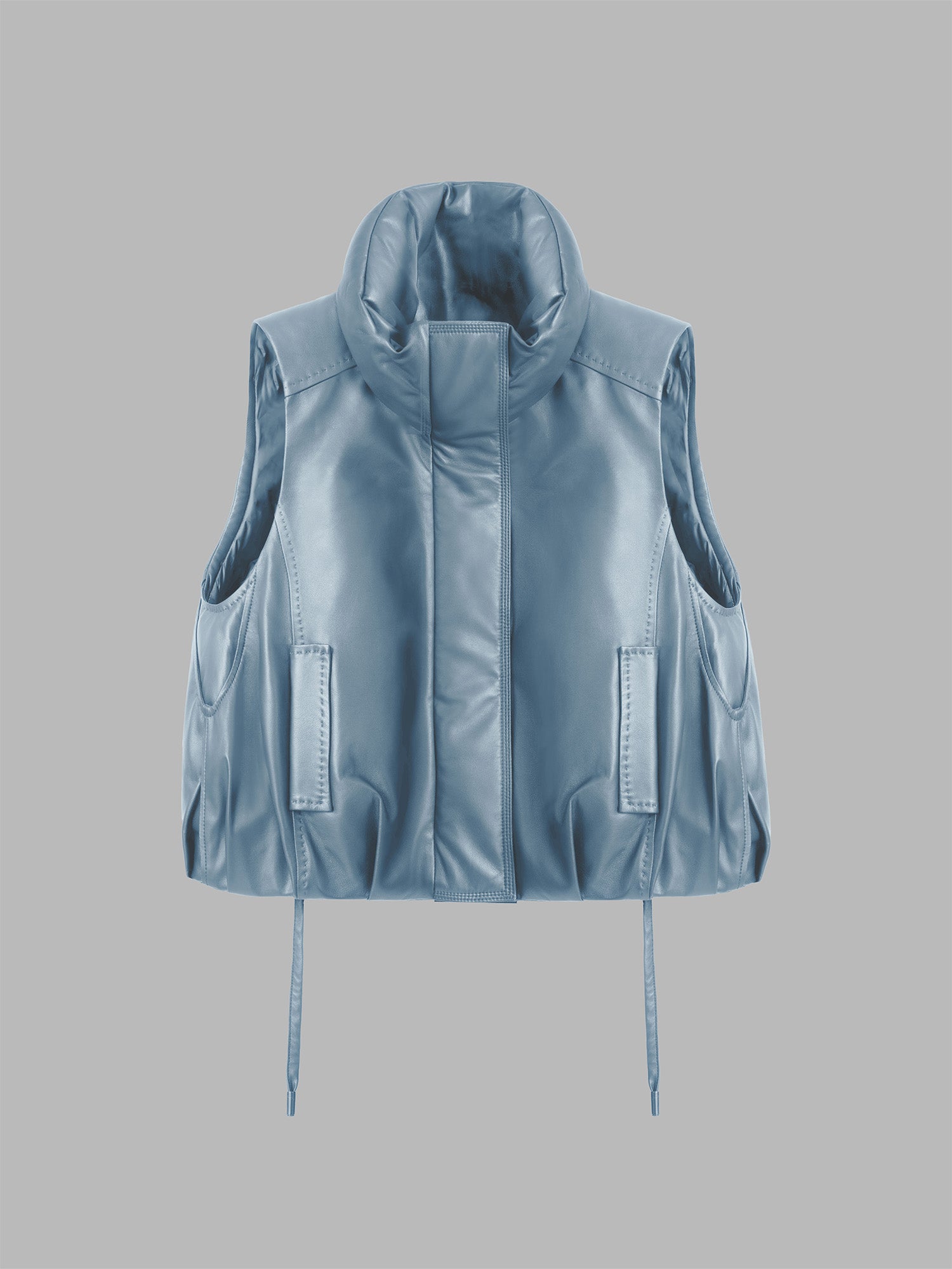 小羊皮鵝絨背心