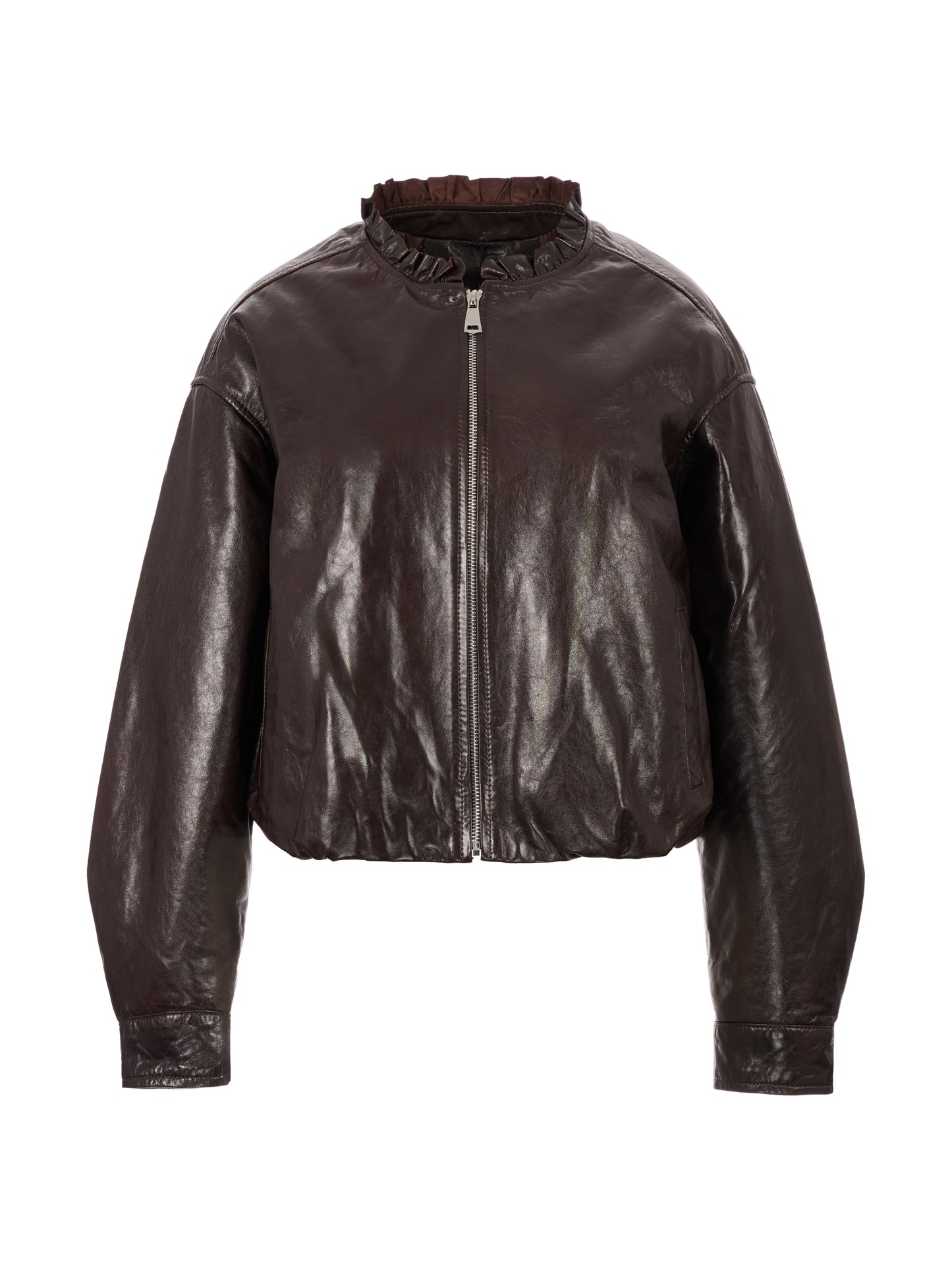 小羊皮鵝絨外套