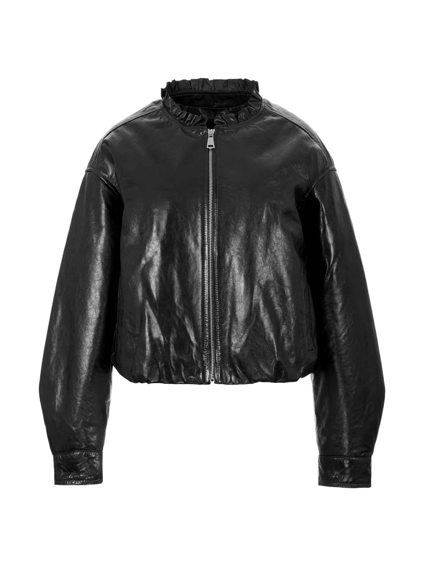 小羊皮鵝絨外套