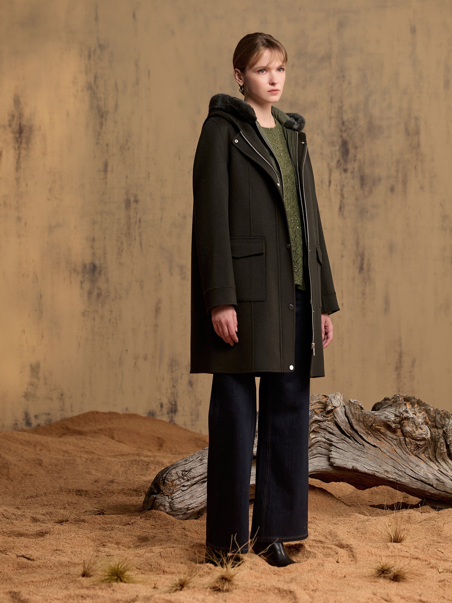 兩件式大衣組合