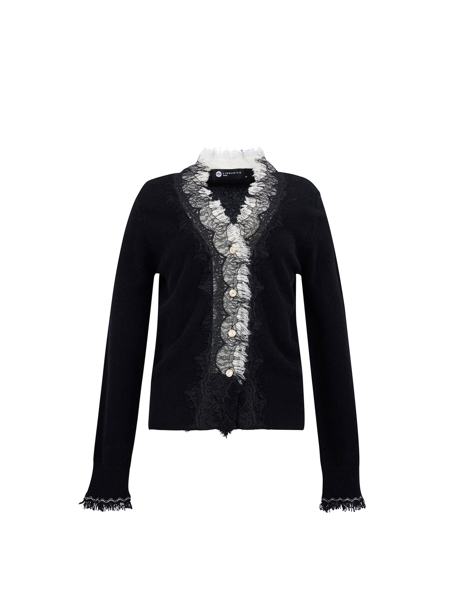 純羊絨針織外套