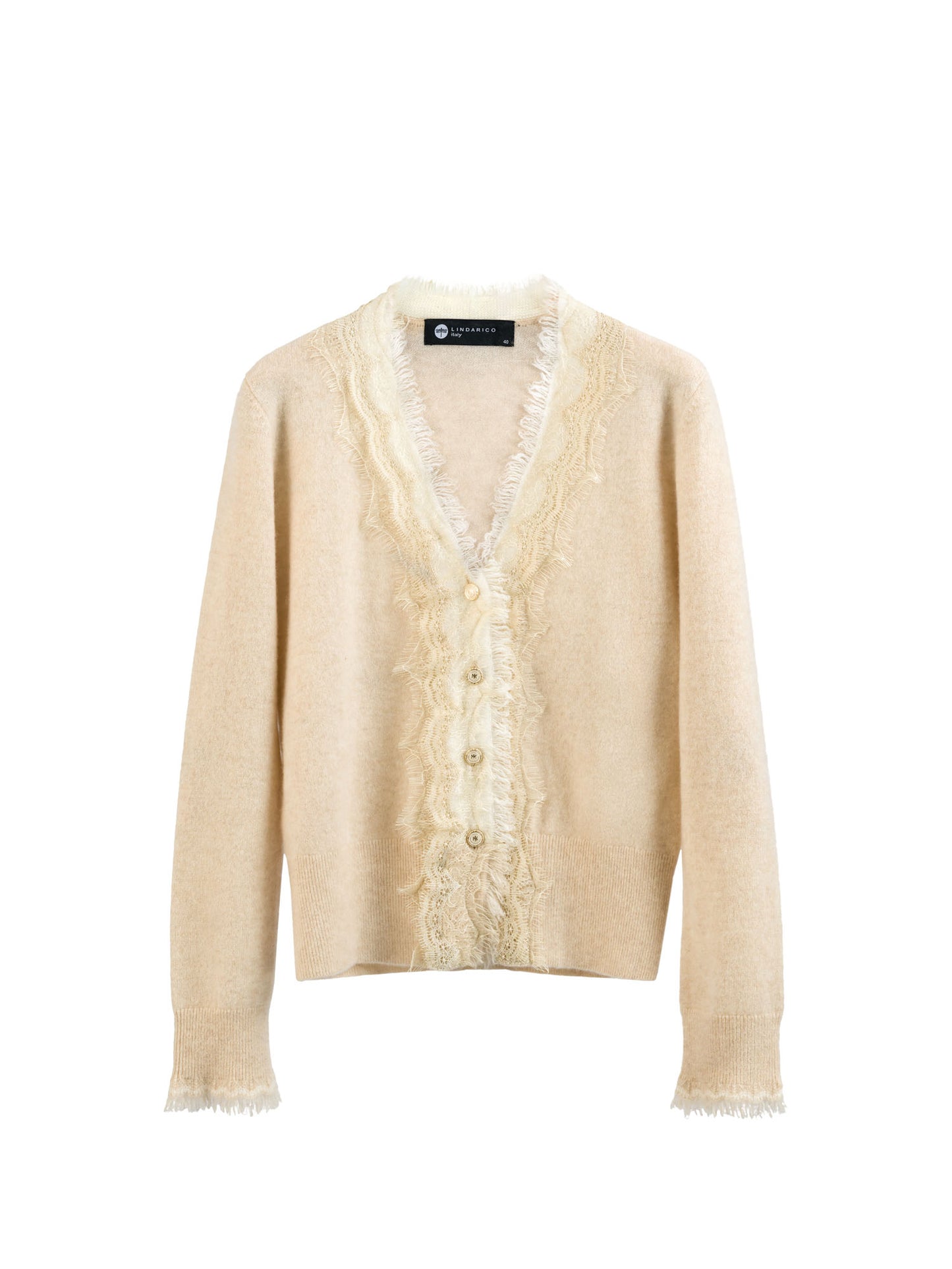 純羊絨針織外套