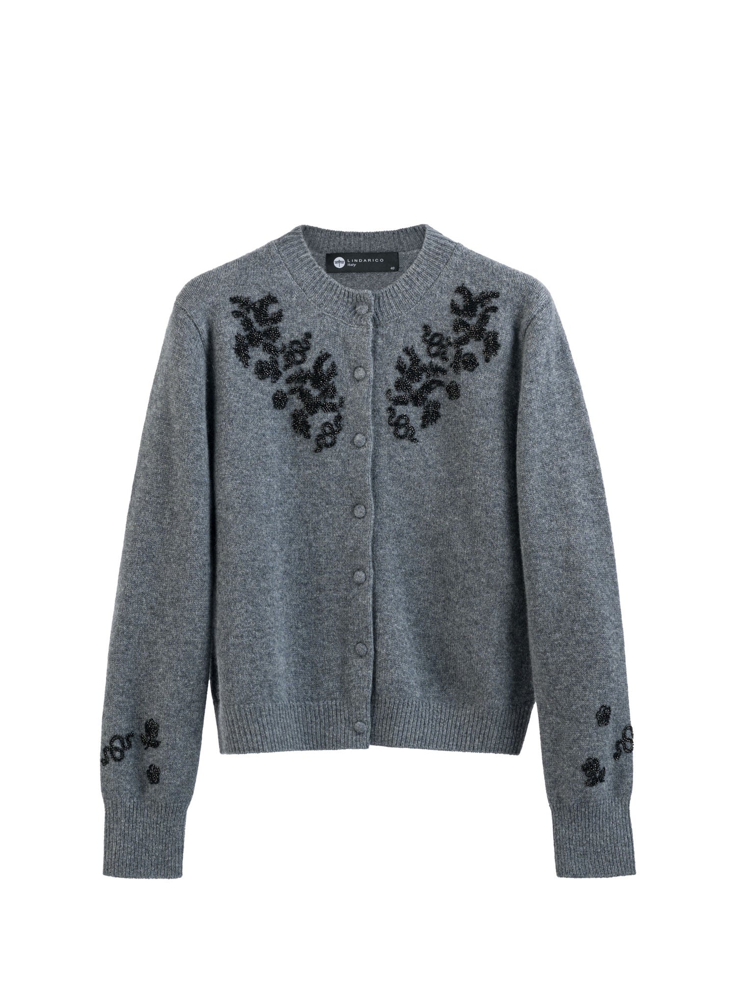 純羊絨針織外套