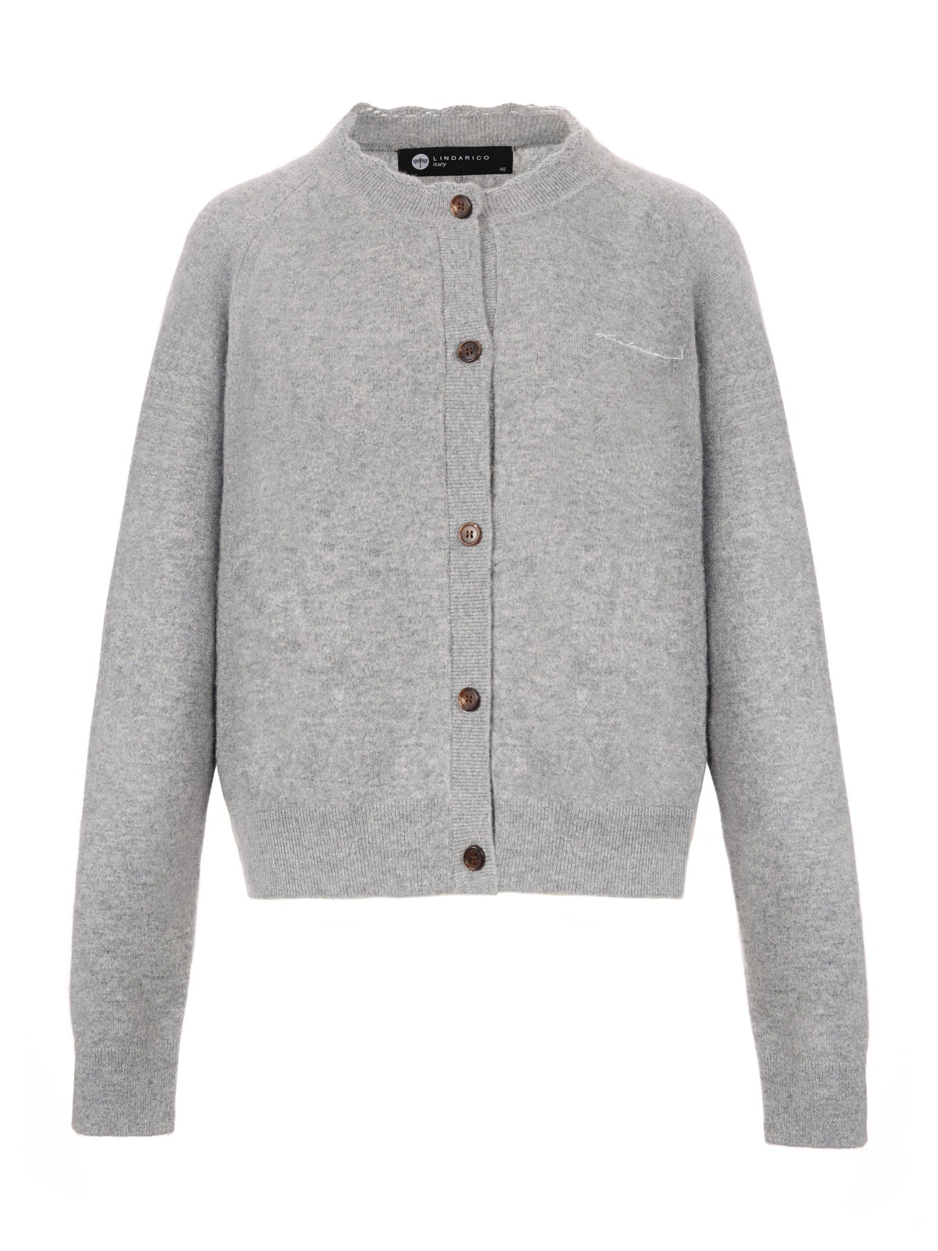 純羊絨針織外套