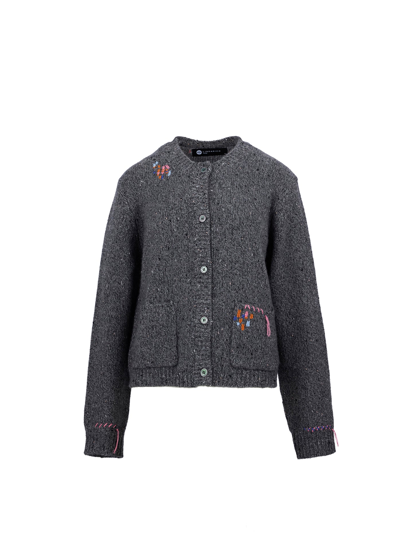 純羊絨針織外套