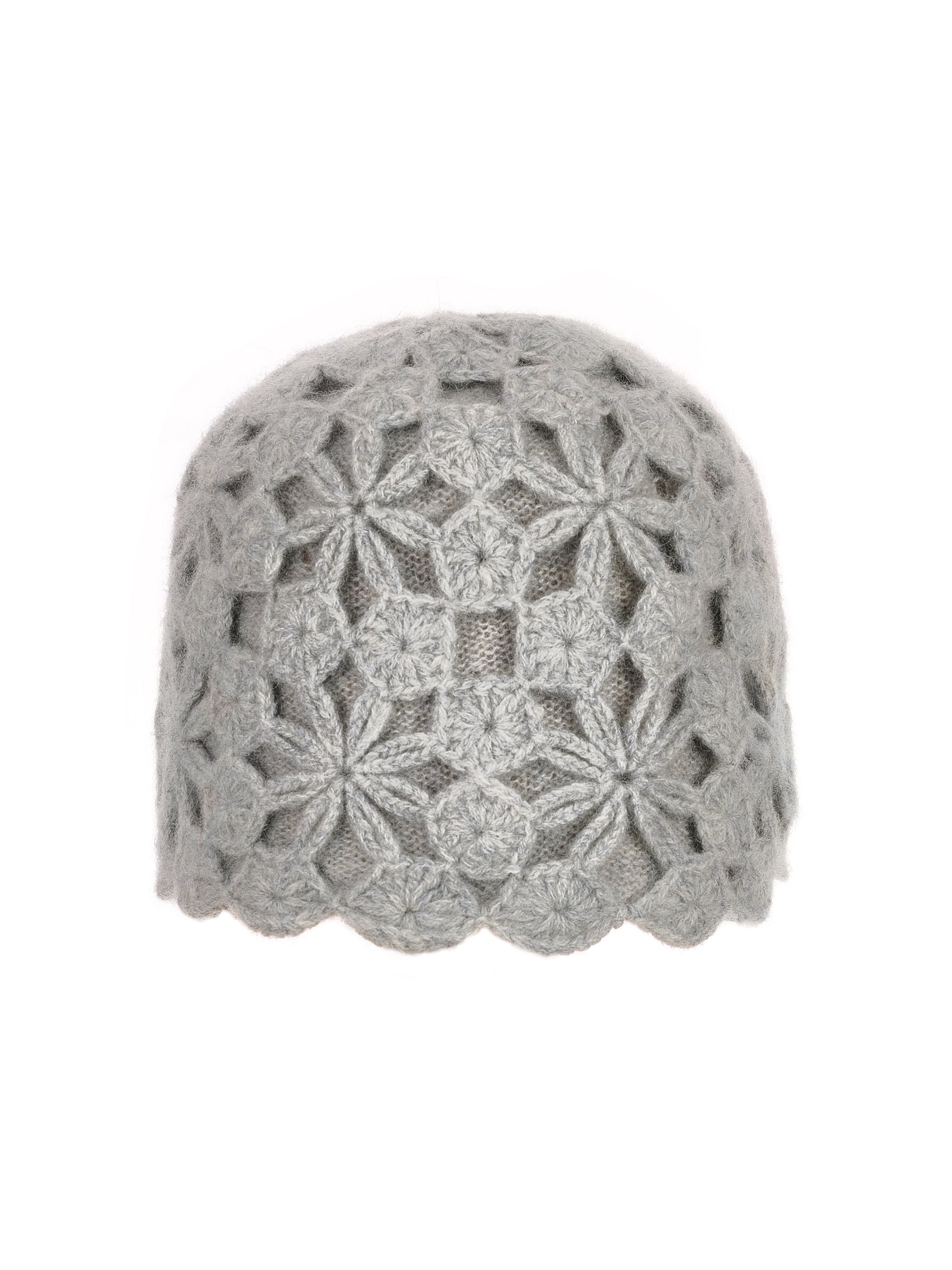 純羊絨針織帽
