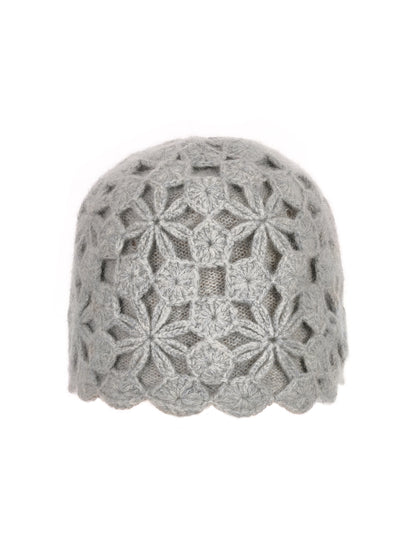 純羊絨針織帽