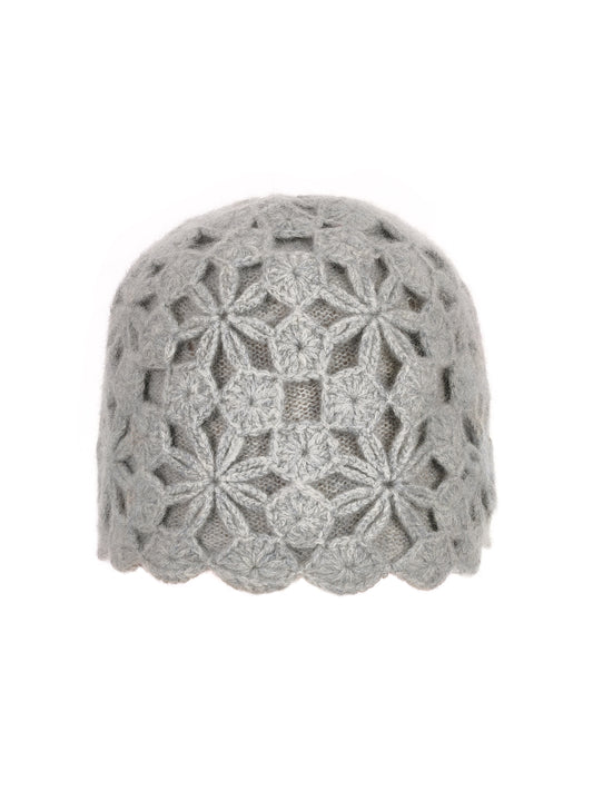 純羊絨針織帽