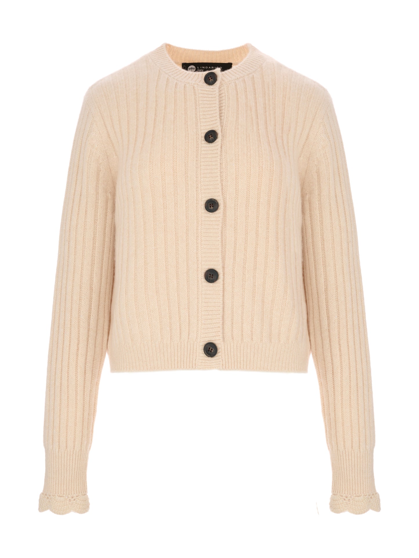 純羊絨針織外套