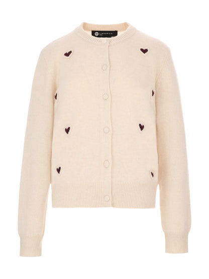 純羊絨針織外套